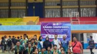 Tim Futsal Fumatsa U13 ketika menjuarai Grand Champion AAFI U13 Regional Sumsel. Foto Arsa