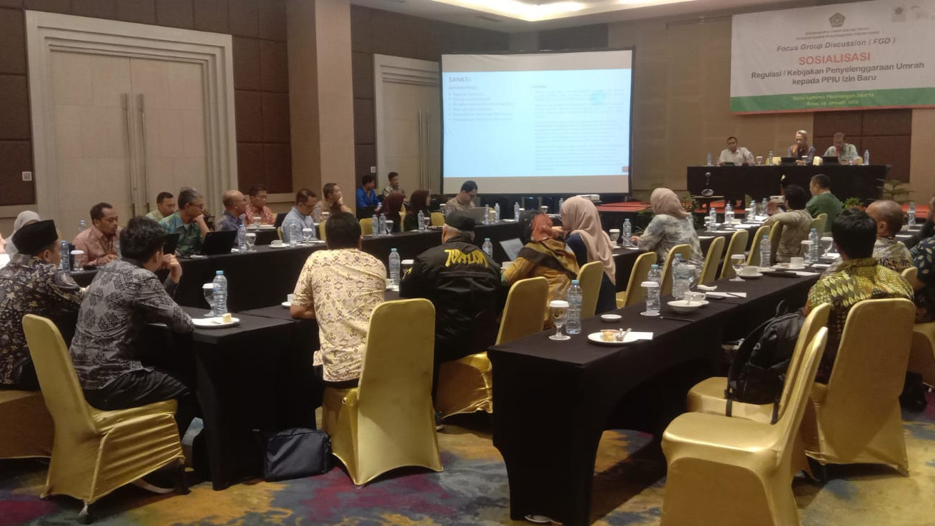 FGD Sosialisasi Regulasi Umrah