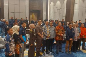 PT Bank Negara Indonesia (Persero) Tbk dan PT ASDP Indonesia Ferry (Persero) dukung penuh. Program Uji Kompetensi Wartawan (UKW) PWI Pusat bersama Kementerian BUMN yang saat ini diselenggarakan di PWI Provinsi Bengkulu. (PWI)