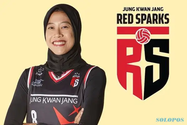 Megawati Hangestri pemain Volly Putri indonesia yang bermain di liga volly korea./foto net