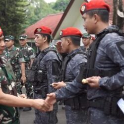 Foto: Panglima TNI cek Satuan 81 Kopassus (dok.istimewa)