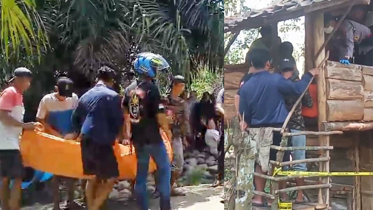 MAYAT : Bayu (30) warga Kelurahan Ulak Lebar, Kecamatan Lubuklinggau Barat II ditemukan tidak bernyawa di pondok milik tetangga, tidak jauh dari rumahnya, Sabtu (6/4/2024). Ist